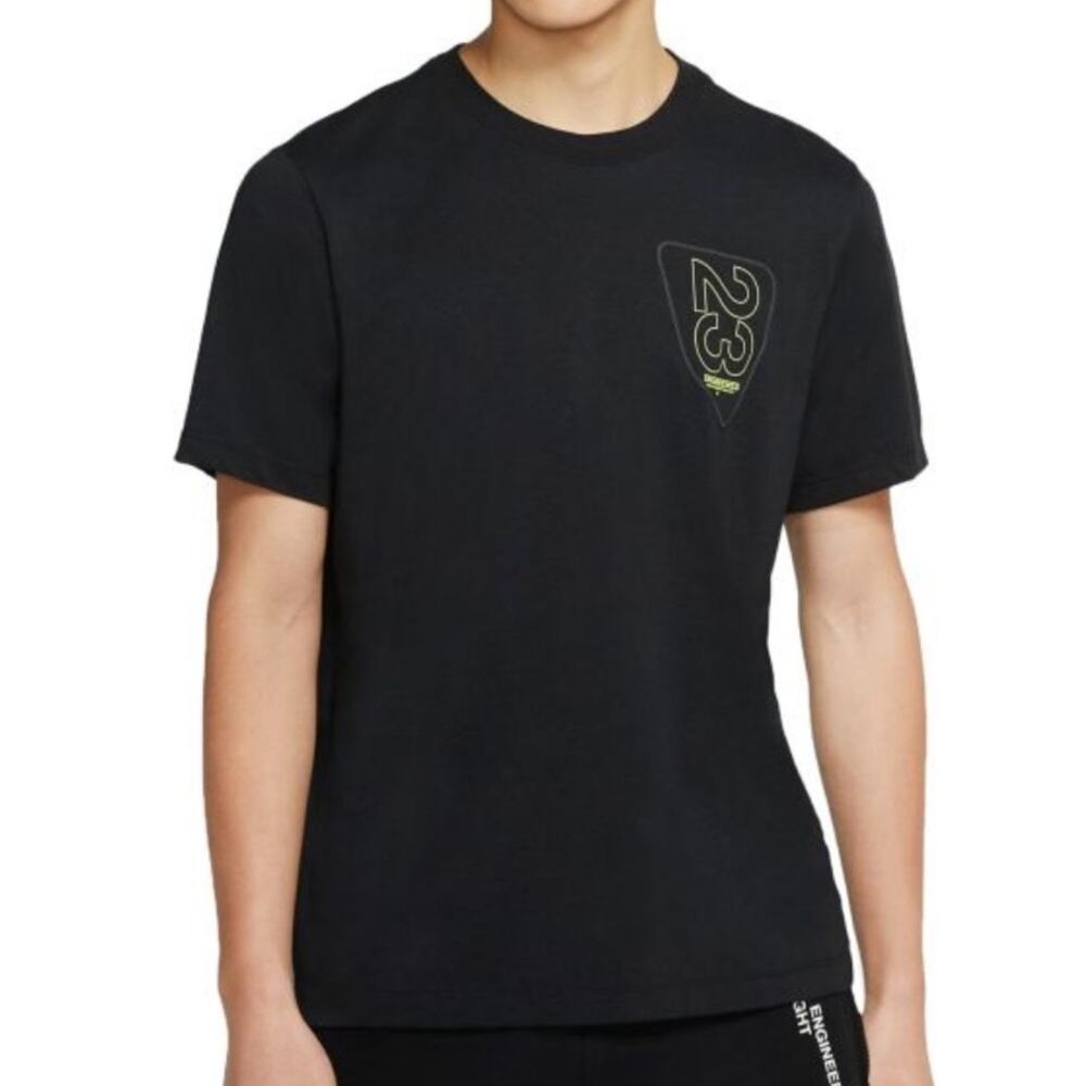 Nike Jordan 23 Engineered Black Short Sleeve T Shirt Mens
